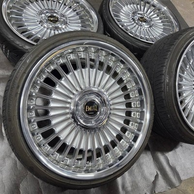 JDM Tires Included 20-inch 4-Wheel Set WORK EMITZ Deep Rim Wheels for (No Tires) - Image 2