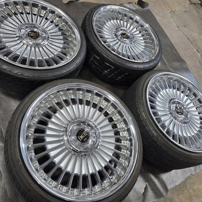 JDM Tires Included 20-inch 4-Wheel Set WORK EMITZ Deep Rim Wheels for (No Tires) - Image 7