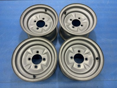 JDM Rare TSY TOPY iron chin deep rim steel wheels 1010X6J +21 actual m (No Tires)