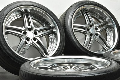 JDM Used AMISTAD Ryen S05 4-Wheel Set : 20x9.0J +27 20x10.0J +37 D (No Tires) - Image 3