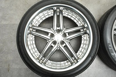 JDM Used AMISTAD Ryen S05 4-Wheel Set : 20x9.0J +27 20x10.0J +37 D (No Tires) - Image 4