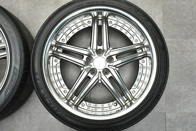 JDM Used AMISTAD Ryen S05 4-Wheel Set : 20x9.0J +27 20x10.0J +37 D (No Tires) - Image 5