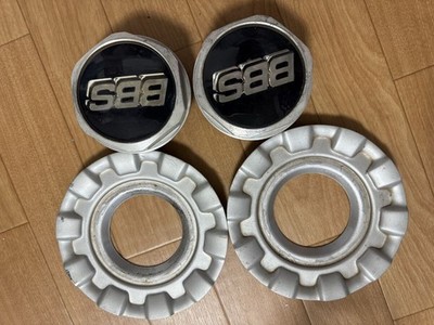 JDM BBS Center Caps 2 pieces sold separately lock type 0924187 0924206 (No Tires) - Image 4