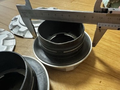 JDM BBS Center Caps 2 pieces sold separately lock type 0924187 0924206 (No Tires) - Image 8
