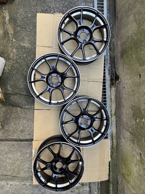 JDM SSR GTX02 TANABE 17FFT-R lightweight used wheels 4-piece set 17x7J (No Tires)