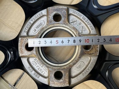 JDM SSR GTX02 TANABE 17FFT-R lightweight used wheels 4-piece set 17x7J (No Tires) - Image 7
