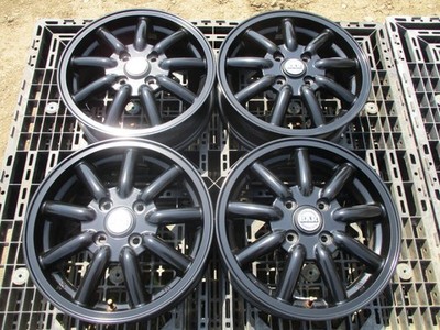JDM Rare Fabless Verona 9-Wheel Set spoke black 144-hole 100 4.5J 42 N-BOX T (No Tires)