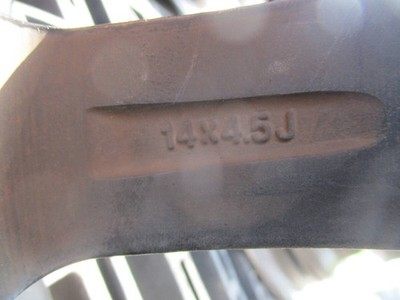 JDM Rare Fabless Verona 9-Wheel Set spoke black 144-hole 100 4.5J 42 N-BOX T (No Tires) - Image 8