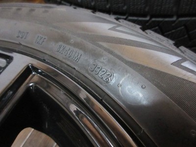 JDM ・MAK FAR 16in7J+52 5-hole PCD112 PI Ice Zero Asimmetrico 205/55R16 (No Tires) - Image 7