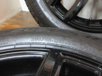 JDM ・MAK FAR 16in7J+52 5-hole PCD112 PI Ice Zero Asimmetrico 205/55R16 (No Tires) - Image 8