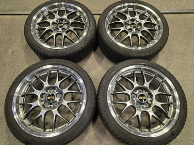 JDM Used All Seasons 4-Wheel Set BBS RS-GT RS988A Michelin 225/40R18 fo (No Tires) - Image 2