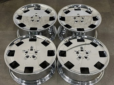 JDM Used GIOVANNA 4-Wheel Set wheels set: 21x8.5J +10 and 21x10.5J +25 (No Tires) - Image 2