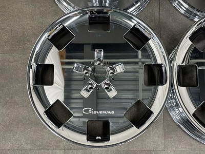 JDM Used GIOVANNA 4-Wheel Set wheels set: 21x8.5J +10 and 21x10.5J +25 (No Tires) - Image 4