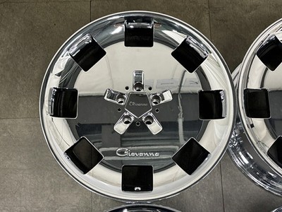 JDM Used GIOVANNA 4-Wheel Set wheels set: 21x8.5J +10 and 21x10.5J +25 (No Tires) - Image 6
