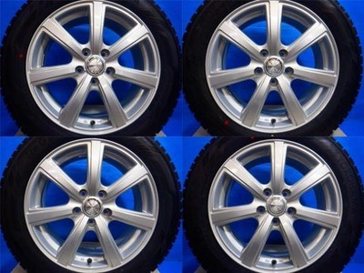 JDM 4-Wheel Set 215/55R17 Yokohama iG60 Japanese-made Used Wheels Dunlop (No Tires) - Image 2