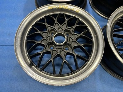 JDM Rare RACING SPARCO wheels 1414X6JJ +40 PCD 100/4H used 4-Wheel Set size (No Tires) - Image 2