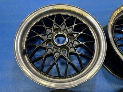 JDM Rare RACING SPARCO wheels 1414X6JJ +40 PCD 100/4H used 4-Wheel Set size (No Tires) - Image 5