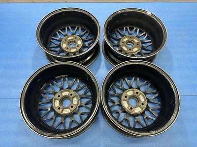 JDM Rare RACING SPARCO wheels 1414X6JJ +40 PCD 100/4H used 4-Wheel Set size (No Tires) - Image 9