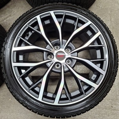JDM Almost Subaru WRX STI Final Genuine Wheels & Tires: Dunlop Winter (No Tires) - Image 2