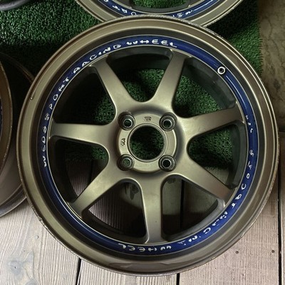JDM WEDS SPORT wheels 15157J+38 PCD100-4H Hub 66mm Okinawa remote isla (No Tires) - Image 3