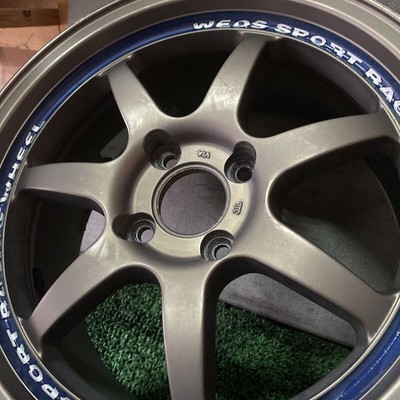 JDM WEDS SPORT wheels 15157J+38 PCD100-4H Hub 66mm Okinawa remote isla (No Tires) - Image 7