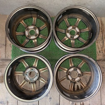 JDM WEDS SPORT wheels 15157J+38 PCD100-4H Hub 66mm Okinawa remote isla (No Tires) - Image 10