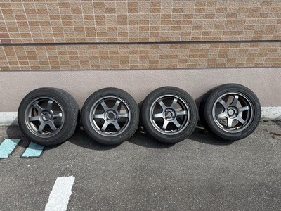 JDM RAYS VOLK RACING TE37 SONIC 15x7J +43 4-hole PCD100 with 2024 manuf (No Tires)