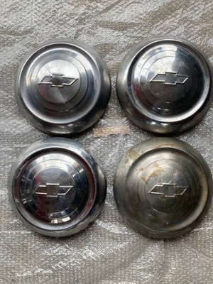JDM 1955-1956 Chevrolet Truck Dog Dish Center Cap Hub Cap 9.5 Lowrider (No Tires)