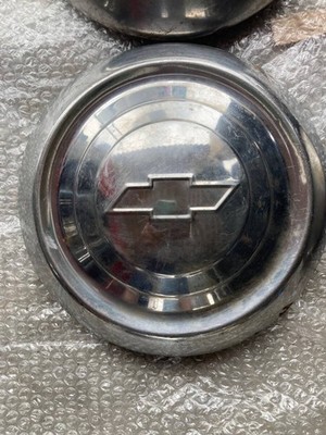 JDM 1955-1956 Chevrolet Truck Dog Dish Center Cap Hub Cap 9.5 Lowrider (No Tires) - Image 3