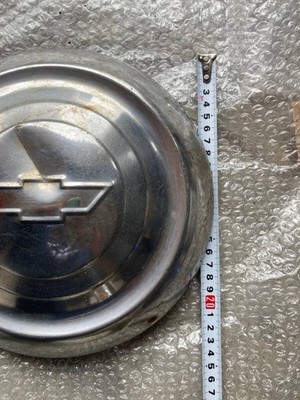 JDM 1955-1956 Chevrolet Truck Dog Dish Center Cap Hub Cap 9.5 Lowrider (No Tires) - Image 10