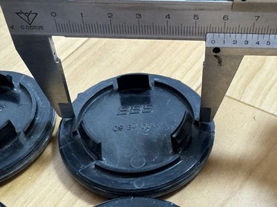 JDM BBS Center Cap 4-Individual Set Black with TOYOTA logo br br BBS (No Tires) - Image 9