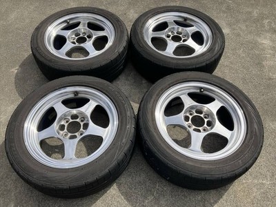 JDM DESMOND Regamaster Light 4-Wheel Set 15 x 6.5JJ +35 4H PCD.100 No scratc (No Tires)