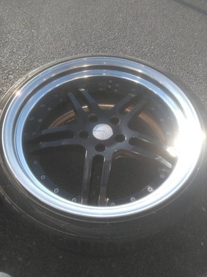 JDM Rare Size Deep Rim Step Rim Rear Wheel WORK GNOSIS GS2 19 inch 10J (No Tires) - Image 2
