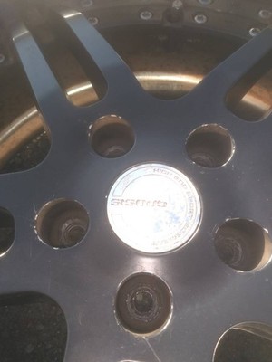 JDM Rare Size Deep Rim Step Rim Rear Wheel WORK GNOSIS GS2 19 inch 10J (No Tires) - Image 4