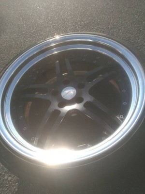 JDM Rare Size Deep Rim Step Rim Rear Wheel WORK GNOSIS GS2 19 inch 10J (No Tires) - Image 5
