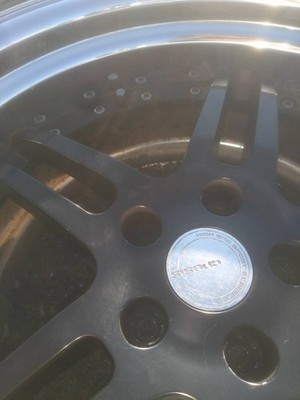 JDM Rare Size Deep Rim Step Rim Rear Wheel WORK GNOSIS GS2 19 inch 10J (No Tires) - Image 7