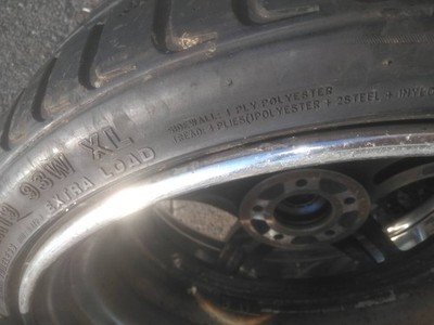 JDM Rare Size Deep Rim Step Rim Rear Wheel WORK GNOSIS GS2 19 inch 10J (No Tires) - Image 9