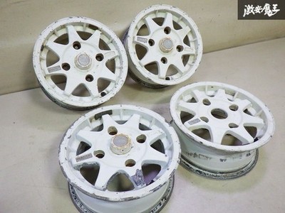 JDM Takechi Project Rally Heart Wheels 13x5.5J +38 4H PCD140 Competiti (No Tires)
