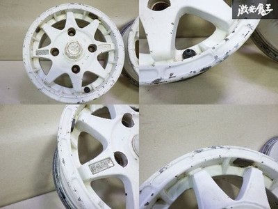 JDM Takechi Project Rally Heart Wheels 13x5.5J +38 4H PCD140 Competiti (No Tires) - Image 2