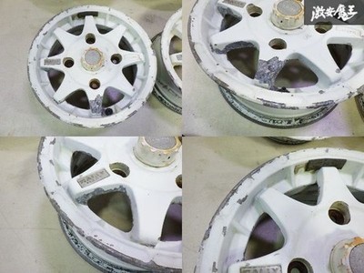 JDM Takechi Project Rally Heart Wheels 13x5.5J +38 4H PCD140 Competiti (No Tires) - Image 4