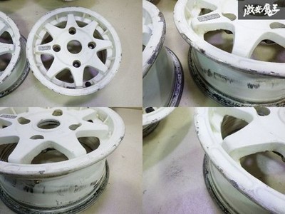 JDM Takechi Project Rally Heart Wheels 13x5.5J +38 4H PCD140 Competiti (No Tires) - Image 5