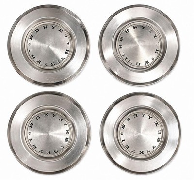 JDM Skyline Japan Van Wheel Caps Set of 4 Metal (No Tires)