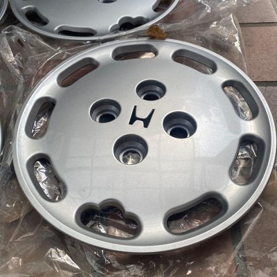 JDM Genuine Honda old car wheel caps 12-inch set of 4 part number 0812 (No Tires) - Image 4