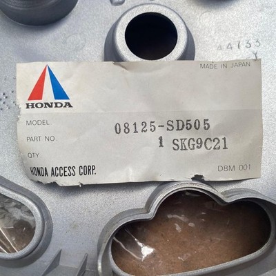 JDM Genuine Honda old car wheel caps 12-inch set of 4 part number 0812 (No Tires) - Image 7