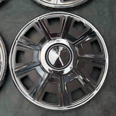 JDM Rare vintage car Nissan Blue Bar 510SSS wheel caps 4 pieces? 13-in (No Tires) - Image 2