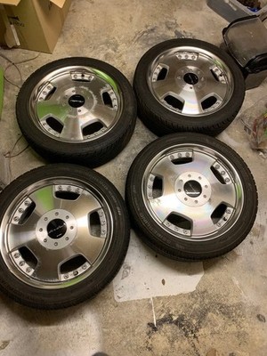 JDM WORK Euroline 15 Tire and Wheel 4-Wheel Set (No Tires)