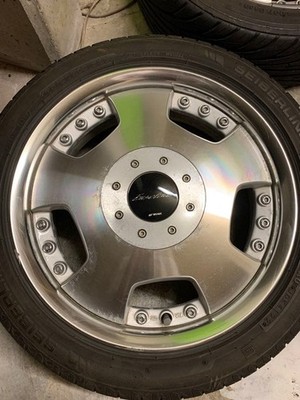 JDM WORK Euroline 15 Tire and Wheel 4-Wheel Set (No Tires) - Image 2