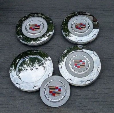 JDM Cadillac Cadillac Wheel Caps Set of 4 for Escalade (No Tires) - Image 3