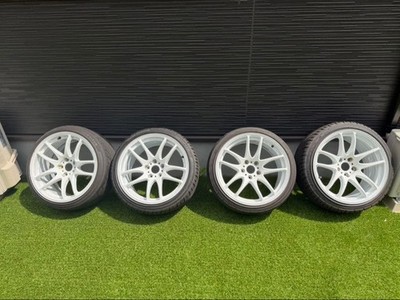 JDM Pickup only WORKemotion Extreme 18-inch 9.5j +38 4-Wheel Set (No Tires)