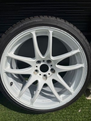 JDM Pickup only WORKemotion Extreme 18-inch 9.5j +38 4-Wheel Set (No Tires) - Image 5